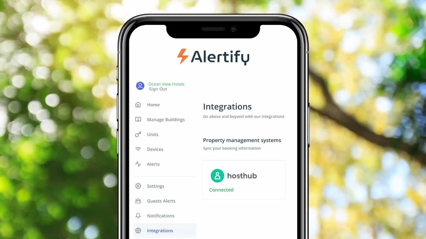 AlertifyとHosthubの連携で強力な民泊運営を実現