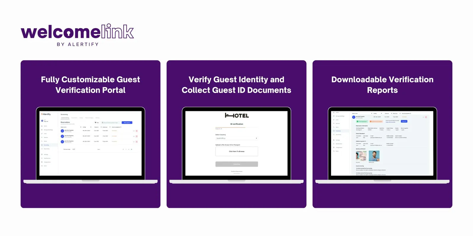Alertify、最高峰のゲスト審査ポータル「WelcomeLink」をリリース