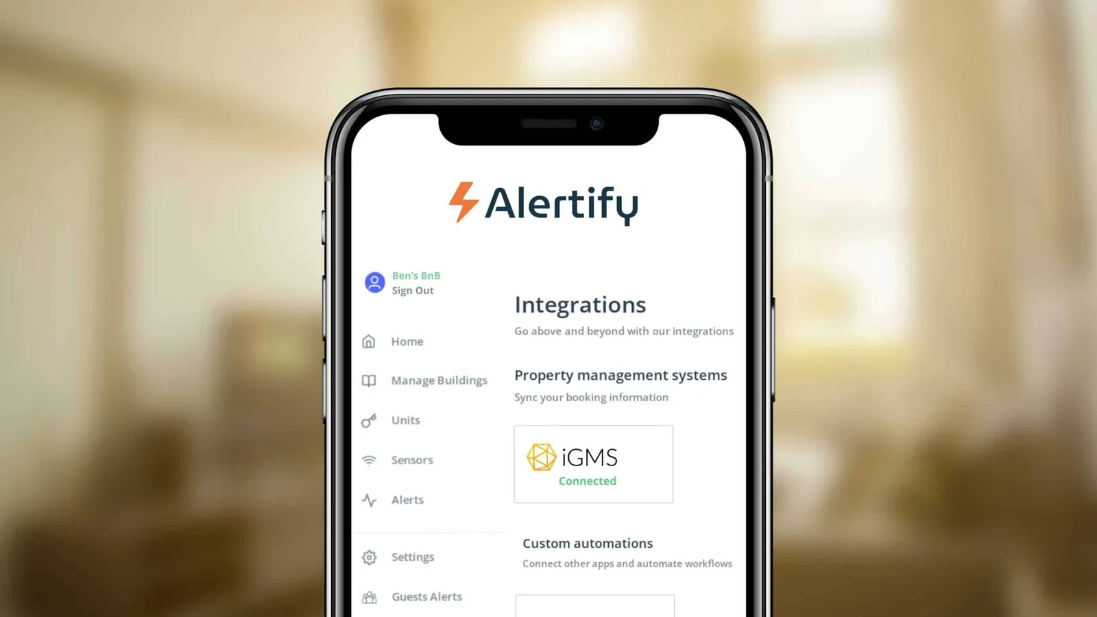 iGMSとAlertifyの連携で民泊運営をさらに一歩先へ