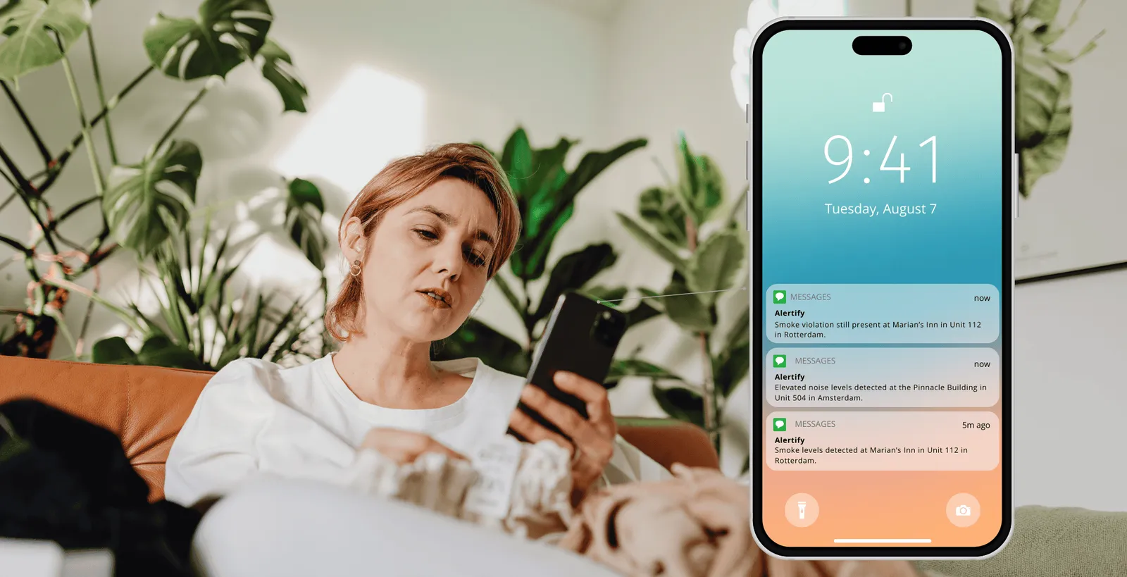 適切なツールでバケーションレンタルを守る — HospitableとAlertify