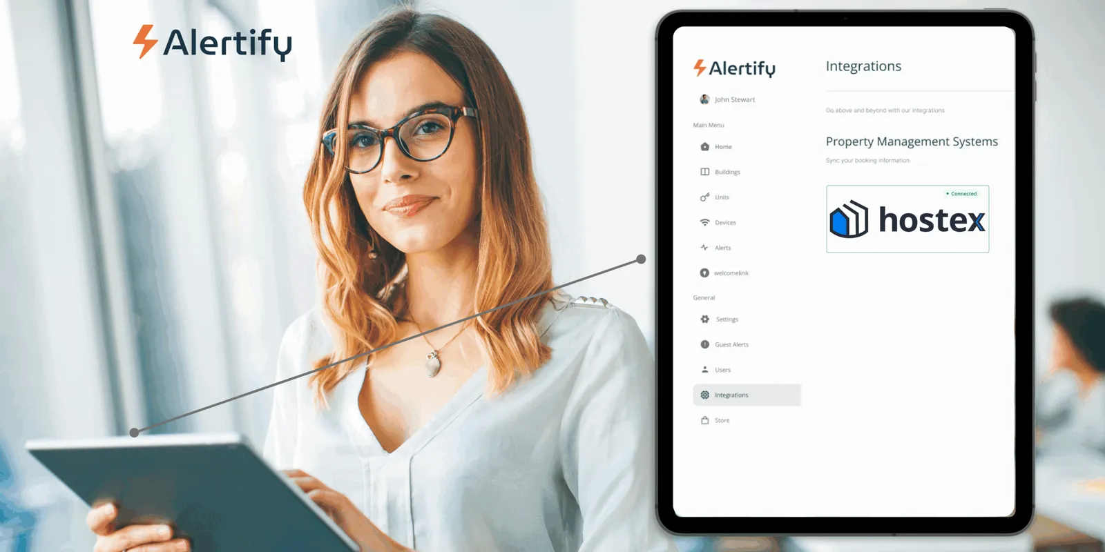 Hostex×Alertify連携で民泊運営を効率化